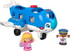 Fisher-Price Little People Musical Toddler Toy Travel Together Airplane with Lights