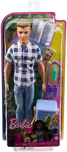 Barbie It Takes Two Camping Set with Blonde Ken Doll