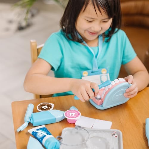Melissa & Doug Melissa Doug Super Smile Dentist Kit With of Teeth And Dental 25 Toy