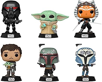 Funko Star Wars Mandalorian Complete Set 6 Pop