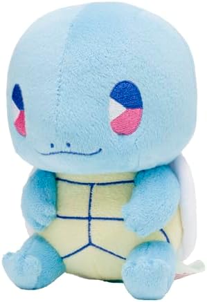 Pokemon Center Original 6 Inch Plush Saiko Soda Refresh Squirtle