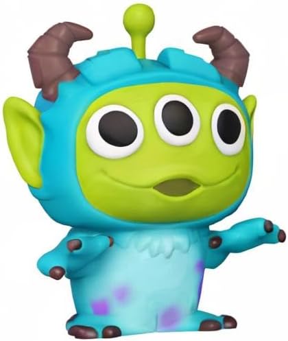 Funko Pop Disney Pixar Alien Remix - Sulley Multicolor 3.75 inches 48362