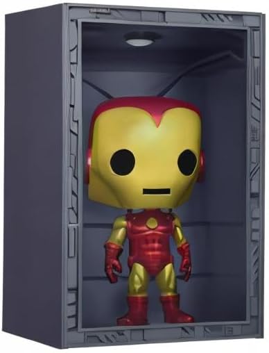 Funko Pop Marvel Iron Man Hall of Armor Model 4 Deluxe Vinyl Figure