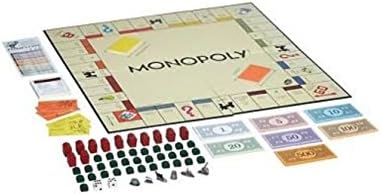 Hasbro Retro New Monopoly Monopoly Game Edition Original Version