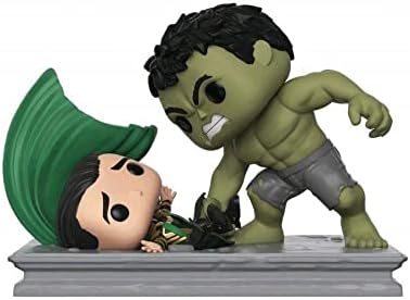 FUNKO POP MOVIE MOMENTS Hulk Smashing Loki