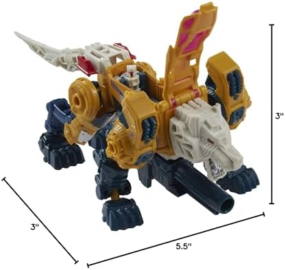 Transformers 2021 Modern Figure in Retro Packaging Decepticon Headmaster Weirdwolf with