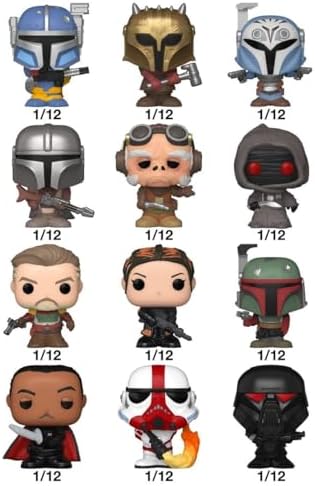 Funko Bitty POP Star Wars The Mandalorian 1 Blind Bag Mini-Figure One Figure