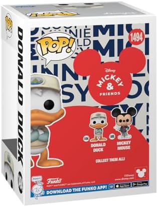 Funko POP Disney Mickey Friends - Donald Duck - Disney Standard Characters - Collectable Vinyl Figure