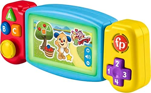Fisher-Price Laugh Learn Baby Toddler Toy Twist Learn Gamer Pretend Video Game with