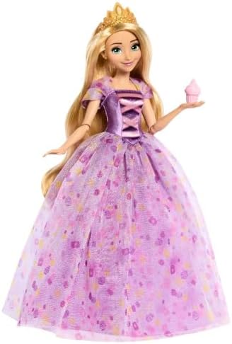 Mattel Disney Princess Birthday Celebration Rapunzel Deluxe Fashion Doll
