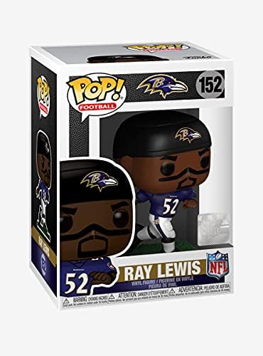 Funko POP NFL Legends- Ray Lewis Ravens Multicolor
