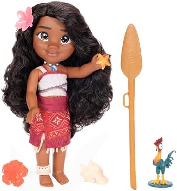 Disney Moana 2 My Singing Friend Moana Doll Heihei Figure Playset