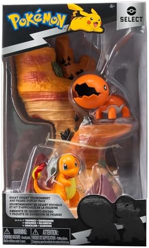 Pokemon Select Forest Environment - Multi-Level Display Set with 2-Inch Bulbasaur and