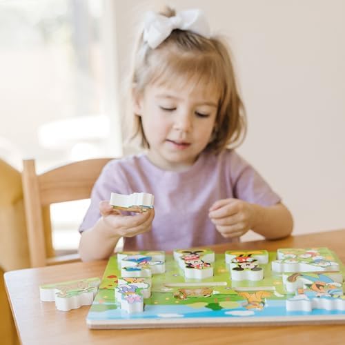 Melissa & Doug Melissa Doug Disney Mickey Mouse Wooden Chunky Puzzle