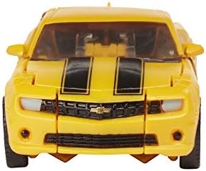 Transformers Studio Series 49 Deluxe Class Movie 1 Bumblebee Action Figure - Ages 8 Up