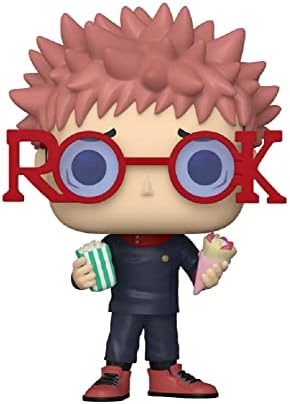 Funko Pop Jujutsu Kaisen Yuji Itadori with Glasses 2022 NYCC Shared 67039