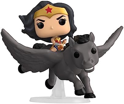 Funko POP Ride Super Deluxe Wonder Woman 80th - Wonder Woman on Pegasus Multicolor 54989