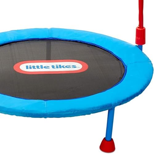 Little Tikes Light-Up 3-foot Trampoline with Folding Handle for Ages 3 to 6