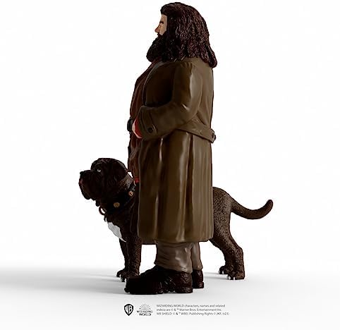 Schleich Wizarding World of Harry Potter 2-Piece Set with Hagrid Fang Figurines for Ages 6