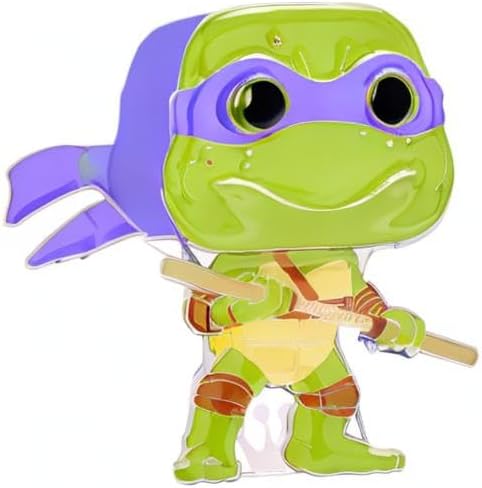 Funko Pop Enamel Pin Teenage Mutant Ninja Turtles - Donatello Enamel Pins - Cute