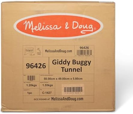 Melissa & Doug Melissa Doug Sunny Patch Giddy Buggy Crawl-Through Tunnel - Indoor Outdoor