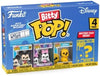 Funko Bitty POP Disney - Mickey 4-Pack - Mickey Mouse Minnie Mouse Pink Dress Pluto and A
