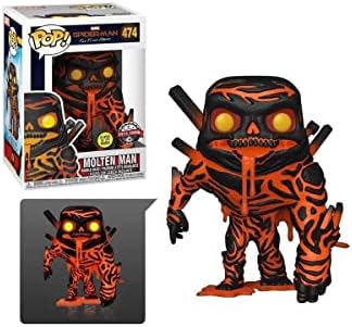 Funko 39209 POP. Vinyl Spider Far from Home Molten Man Multi