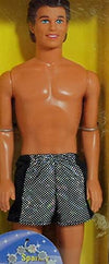 Barbie Mattel Sparkle Beach Ken Barbie Doll with a Bracelet for You