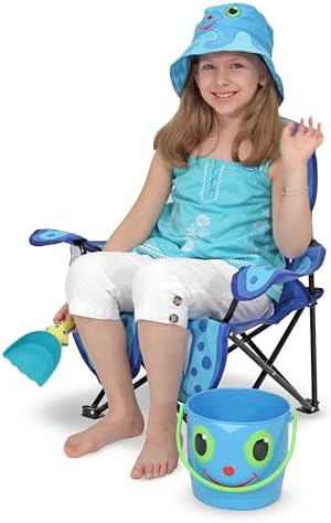 Melissa & Doug Melissa Doug Sunny Patch Flex Octopus Folding Beach Chair For