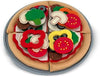 Melissa & Doug Melissa Doug Felt Food Mix 'n Match Pizza Play Food Set 40 pcs