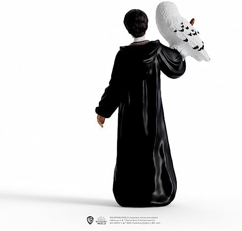 Schleich Wizarding World of Harry Potter 2-Piece Set with Harry Potter Hedwig Figurines