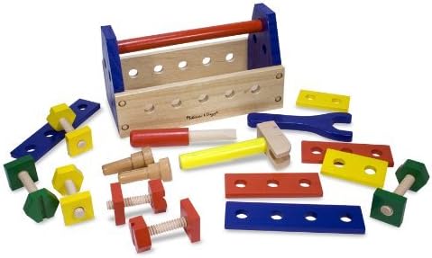 Melissa & Doug Melissa Doug Take-Along Tool Kit Wooden Toy Set 1 Scratch Art Mini-Pad