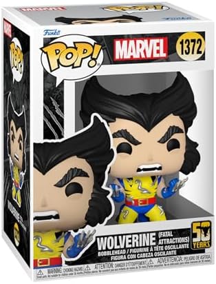 Funko Pop Marvel 50th Anniversary Wolverine Bundle 3-Pack Wolverine Fatal Attractions