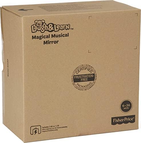 Fisher-Price Baby Toddler Toy Laugh Learn Magical Musical Mirror Pretend Vanity Set for