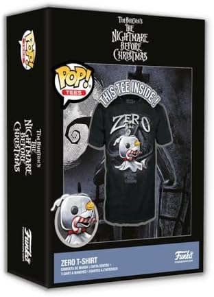 Funko Boxed Tee Disney The Nightmare Before Christmas - Zero with Cane - Small - S -
