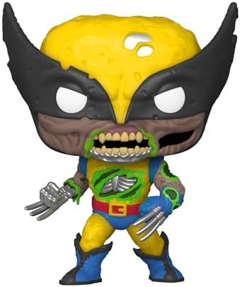 Funko Marvel Zombies Wolverine Glow-in-the Dark Pop Vinyl - EE