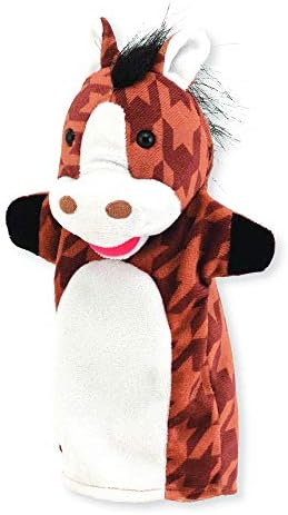 Melissa & Doug Melissa Doug Farm Friends Hand Puppets Set of 4 - Cow Horse Sheep and Pig