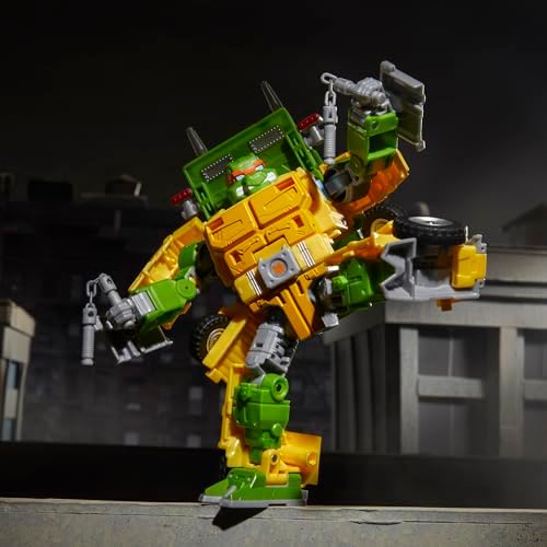 Transformers Collaborative Teenage Mutant Ninja Turtles x Toy Party Wallop 7-inch Action
