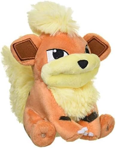 Pokemon Center Sitting Cuties Growlithe Plush 58 - Generation 1-6 in