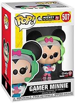 Funko Pop Disney Original Mickey 90 Years 507 Gamer Minnie Vinyl Figure