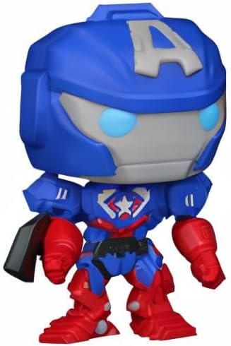 Funko POP Pop Marvel Marvel Mech - Captain America Multicolor 3.75 inches