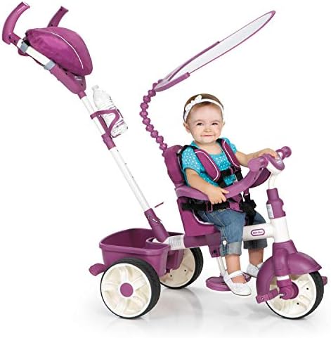 Little Tikes 4-in-1 Trike Ride On PinkPurple Sports Edition Red