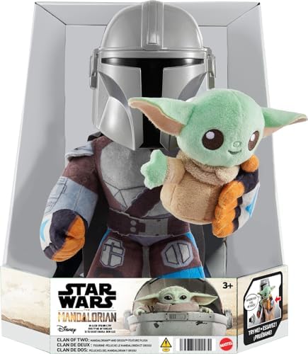 Mattel Star Wars Clan of Two The Mandalorian Plush