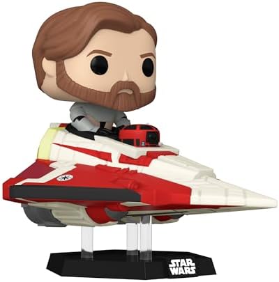Funko POP Ride Deluxe SW - Anakin in Naboo Sarfighter with R2-D2 - Star Wars - Collectable Vinyl Figure
