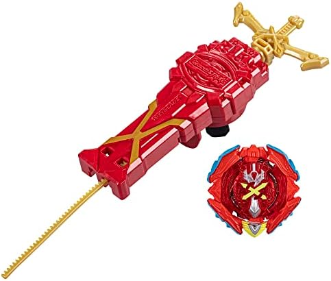 Beyblade Hasbro Burst QuadStrike Xcalius Power Speed Launcher Pack Battle Game Set with