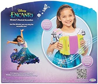 Disney Encanto Mirabel's Musical Accordion - Great as Costume Accessory or for Pretend