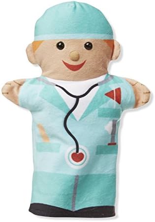 Melissa & Doug Melissa Doug Jolly Helpers Hand Puppets Set of 4 - Construction Worker