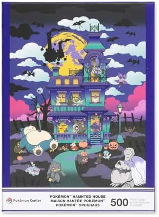Pokemon Center Pokemon Haunted House Puzzle 500 Pieces