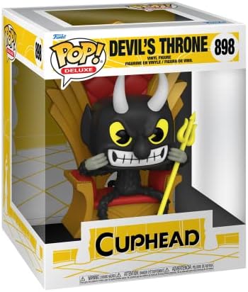 Funko Pop Deluxe Cuphead - Devil's Throne