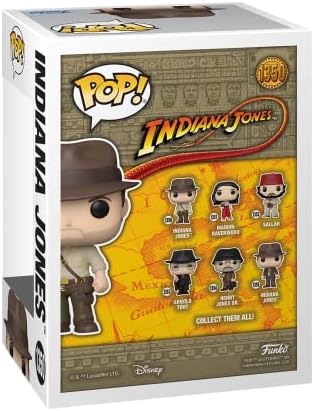 Funko POP Movies Raiders of The Lost Ark - Indiana Jones - Collectable Vinyl Figure